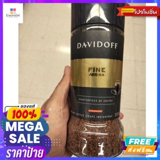 เครื่องดื่ม Davidoff Fine Aroma Coffee 100g กาแฟไฟน์อโรมา 100กรัม แดวิดอฟฟ์ Davidoff Fine Aroma Coffee 100g. D