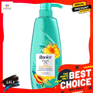 ดูแลผม รีจอยส์ แชมพู สูตรเดลี่ มอยส์เจอร์ สมูธ 450 มล. Rejoice Daily Moisture Smooth Shampoo 450 ml.แชมพูและครี