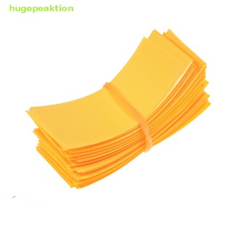 Hugepeaktion ท่อหดความร้อน PVC 18650 100 ชิ้น
