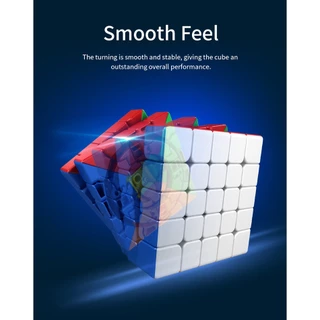 รูบิค พีระมิดลูกบาศก์รูบิค Moyu MEIILONG 3M รูบิดลูกบาศก์ ของเล่นสำหรับฝึกสมาธิ Magnetic Cube