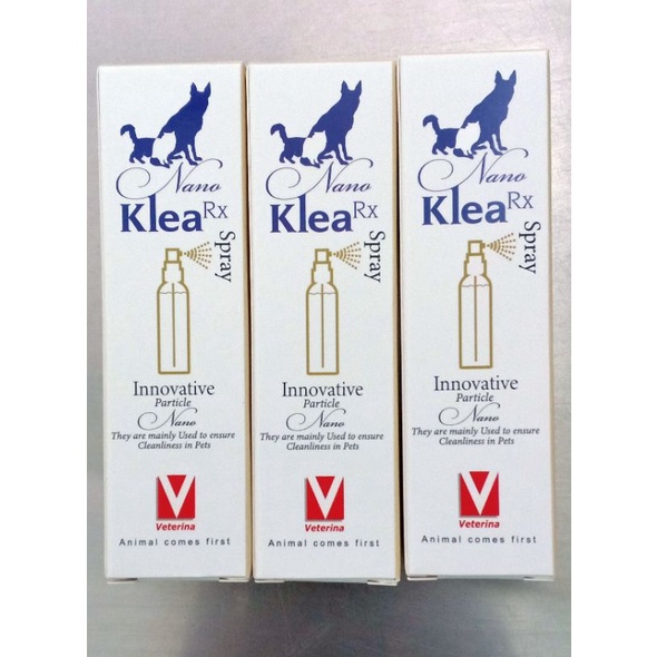 Nano Klea Spray3ขวด50ml/bottleเชื้อรา แบคทีเรีย(lotใหม่เปลี่ยนสีกล่อง)