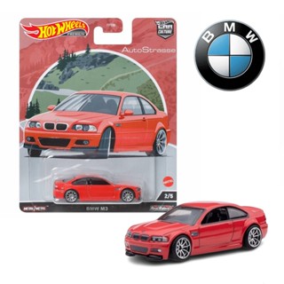 Hot wheels ชุด autodtrasse  รุ่น BMW M3 ล้อยางลิขสิทธิ์แท้100% พร้อมส่ง โมเดลรถเหล็ก Hotwheels