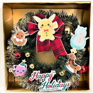 NEW!! Lyric Pokemon Xmas Wreath 35cm 14in JAPAN FreeShipping