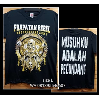 เสื้อยืด พิมพ์ลาย METAL PUNK ROCK ORIGINAL REBEL TYPE 054