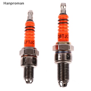 Hanproman&gt; หัวเทียนอิเล็กโทรด 3 A7tc D8TC สําหรับสกูตเตอร์ 50cc 110cc 125cc Atv