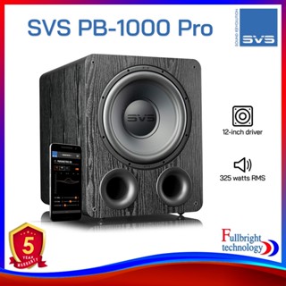 SVS PB-1000 Pro Subwoofer 12" long-throw driver Warranty 5 years