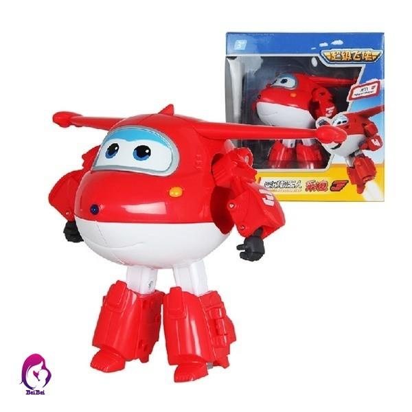 ♦♦ 15cm ABS Super Wings Deformation Airplane Robot Action Figures Super Wing Transformation Toys For Children