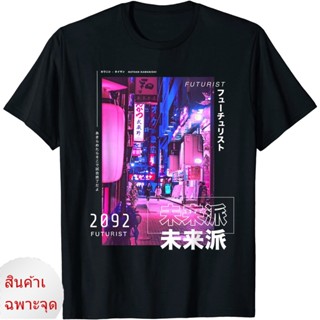 เสื้อยืด พิมพ์ลายกราฟฟิค Cyberpunk Tokyo Streetwear สไตล์ญี่ปุ่น สําหรับผู้ใหญ่S-5XL_12