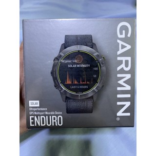 GARMIN Enduro,Silver w/Gray Body,Gray Sport Loop Band