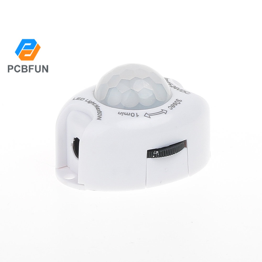 Pcbfun สวิตช์เซนเซอร์ตรวจจับการเคลื่อนไหวของร่างกายมนุษย์ DC5V24V