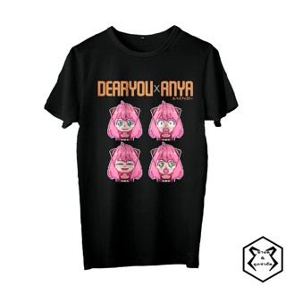 🌟​พร้อมส่ง​🌟 Dearyouindonesia - Everya forger spy x family เสื้อยืด ผ้าฝ้าย แขนสั้น พิมพ์ลาย 30s_03