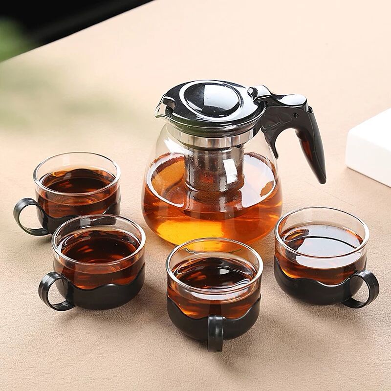 กาน้ำชา 900/500ml/1000ml./1100ml. กากรองชา กาน้ำชาพร้อมไส้กรอง กาน้ำทรงกลม กาน้ำสแตนเลส กาน้ำชงชาสแตนเลส #X-0006