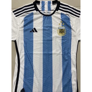 เสื้อฟุตบอล อาร์เจนติน่า Argentina 3 ดาว ปี 2022/23 เกรด Player (เกรดนักเตะ)