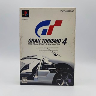 GRAN TURISMO 4 [Box] แผ่นสภาพดี เล่นได้ เล่มรายละเอียดรถมี PlayStation 2 PS2