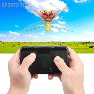 Sports Toy RC Flying Bird จำลองสูง 2.4GHz รีโมทคอนโทรล E-Bird Children Kid (สีส้ม)