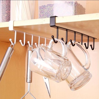 【AG】Kitchen Storage Rack Cupboard Hanging Hook Hanger Chest Organizer Mug Holder