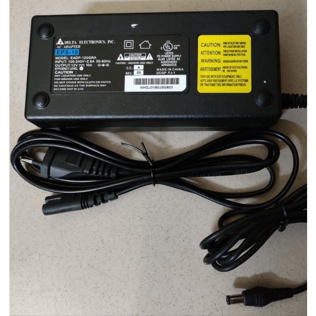 อะแดปเตอร์ 12V-10A ก้านใหญ่แท้