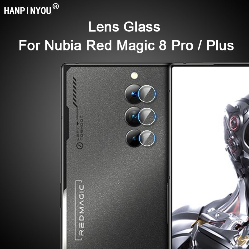 สําหรับ ZTE Nubia Red Magic 8 8S Pro / Plus ใส บางเฉียบ ด้านหลัง กล้อง เลนส์ ป้องกัน ฝาครอบ ฟิล์มกระจกนิรภัย นิ่ม