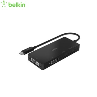 Belkin USB-C Video Adapter ฮับมัลติพอร์ตใช้นำเสนองานเกรดพรีเมี่ยม สำหรับ Windows/Mac (ของแท้100%)