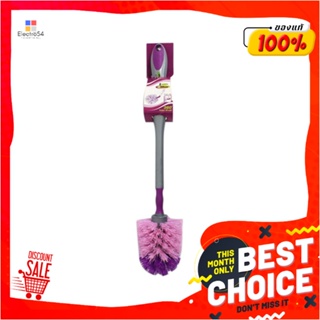 TOILET แปรงไนลอนล้างสุขภัณฑ์ BE WISH 360 องศา สีม่วงTOILET CLEANING BRUSH WITH NYLON BRISTLES BE WISH 360-DEGREE PURPLE