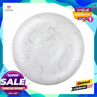 Lamp โคมไฟเพดานอะคริลิก LED 24W DL LAMPTAN รุ่น DOTTY 24W ขนาด 37.5 x 37.5 x 9.5 ซม. สีขาวAcrylic Ceiling Lamp LED 24W D