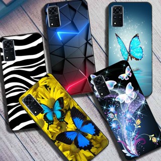 เคสโทรศัพท์มือถือ TPU แบบนิ่ม ลายผีเสื้อ สําหรับ Huawei Honor V40 Honor40 Lite