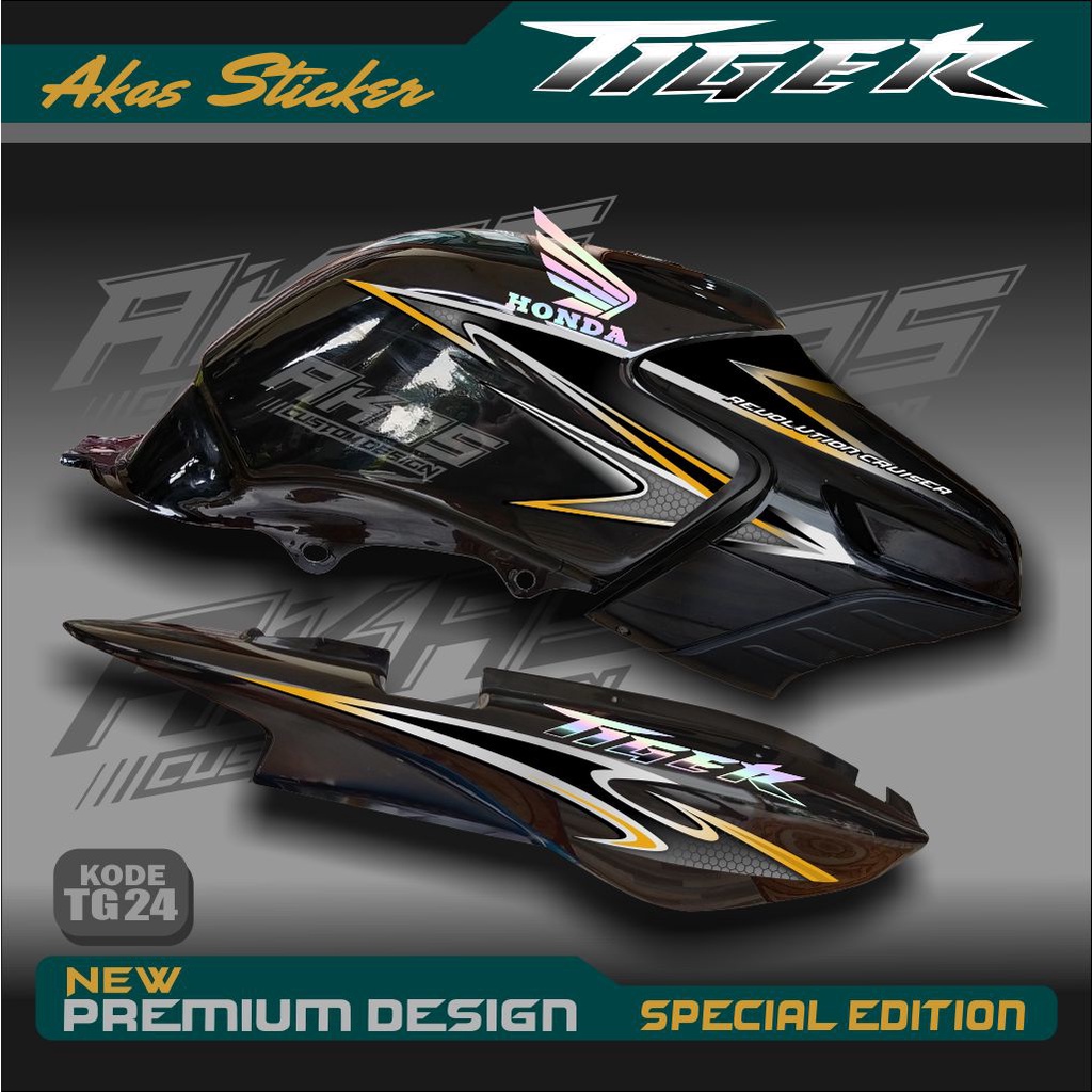 Tiger Revo Striping Custom Tiger Striping Variation HOLOGRAM รหัส TG24
