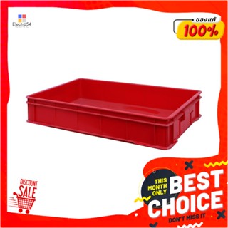 CONFECTIONERY ลังเบเกอรี่ BASKET NNH 104 42.5X66X10.5 ซม. สีแดงCONFECTIONERY TRAY BASKET NNH 104 42.5X66X10.5CM RED