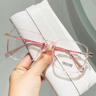 แว่นสายตายาว กรอบใส + 1.0 ถึง + 4.0 ป้องกันแสงสีฟ้าใส แว่นตาสายตายาว สําหรับผู้สูงอายุ