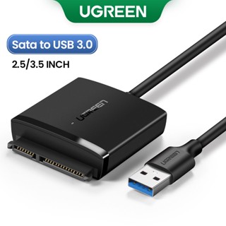 UGREEN อะแดปเตอร์แปลงสายเคเบิ้ล SATA a USB 3.0 2.0 a SATA สําหรับ Samsung WD 2.5 3.5 HDD SSD SATA