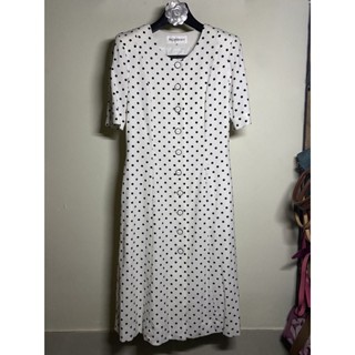 ชุดเดรส YSL poka dot dress