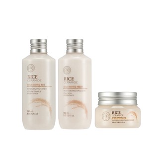 TheFaceShop Rice &amp; Ceramide Moisturizing Toner/Emulsion/Cream