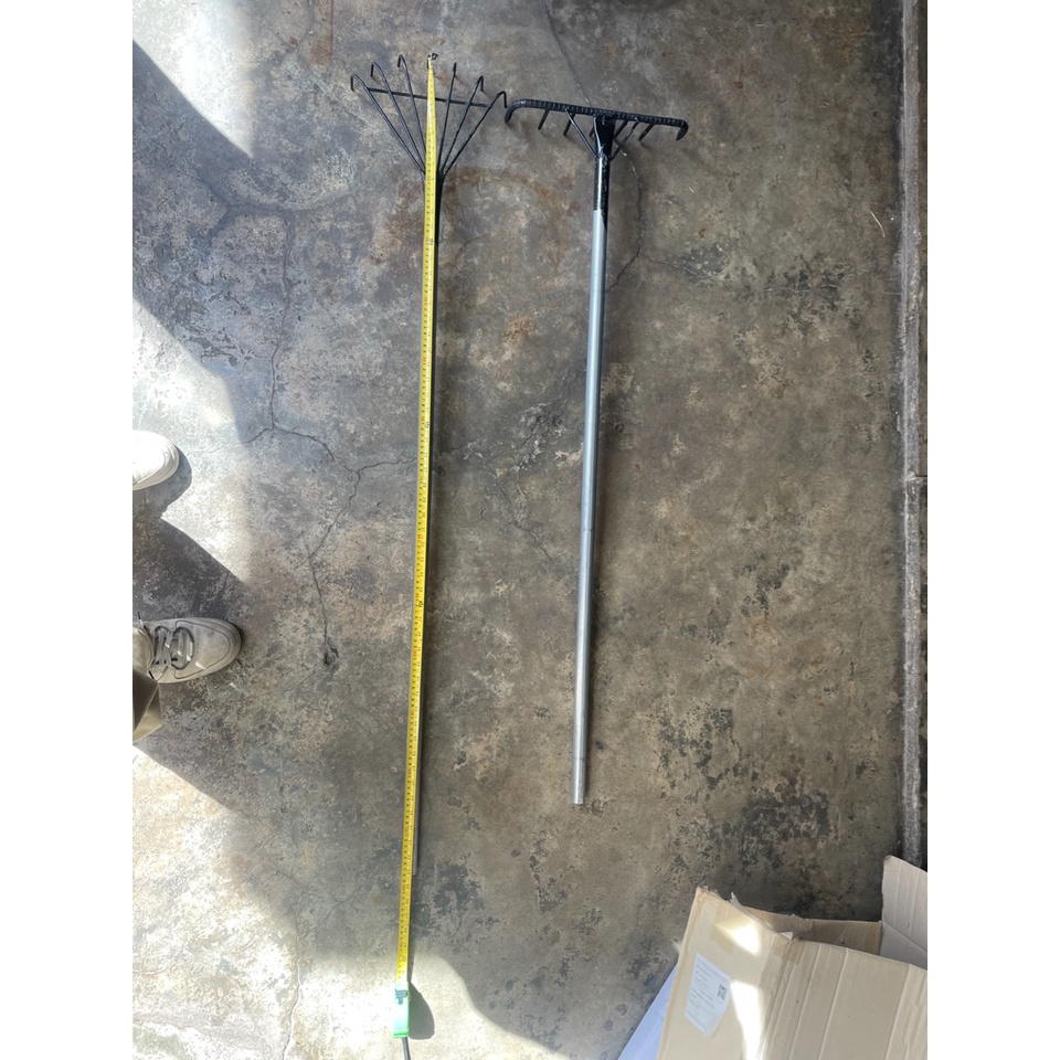 คราดเหล็ก มือเสือเหล็ก คราดพร้อมด้าม มือเสือด้ามเหล็ก - รูปที่ 4