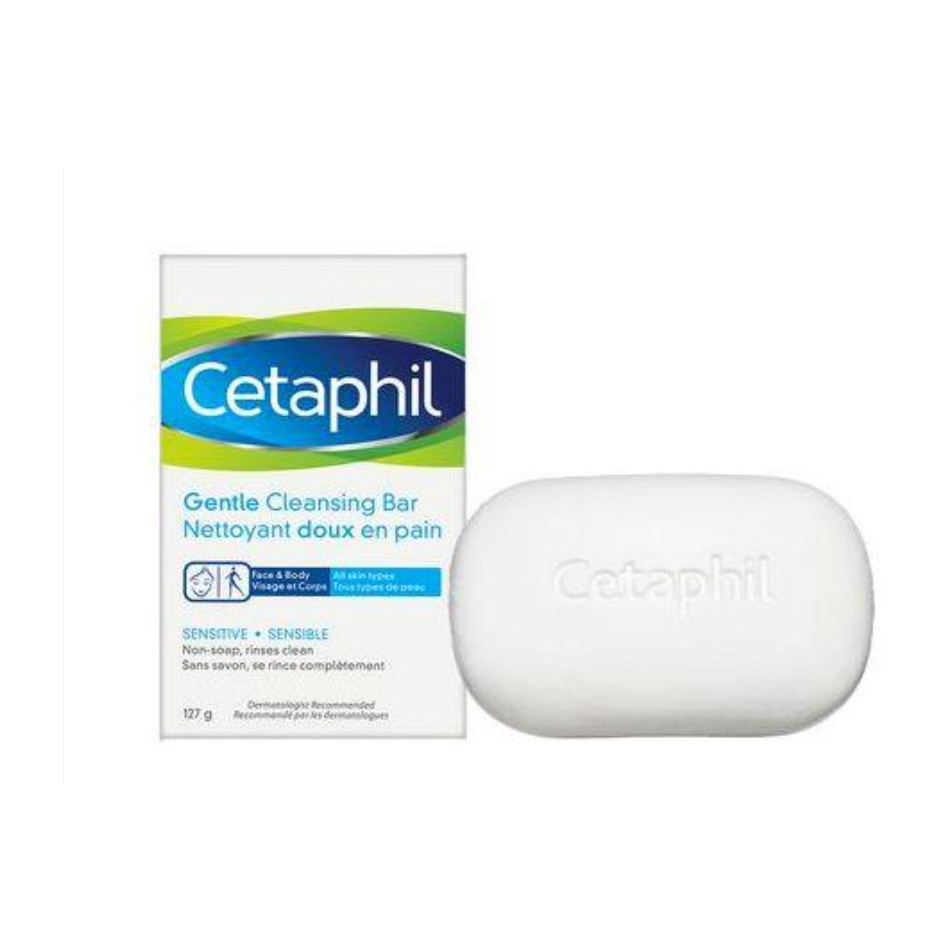 Cetaphil Facial and Body Bar 127g สบู่ก้อนเซทาฟิล ขนาด 127 กรัม