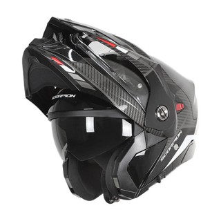 Scorpion Exo ADX-2 Helmet casque CAMINO - BLACK SILVER RED