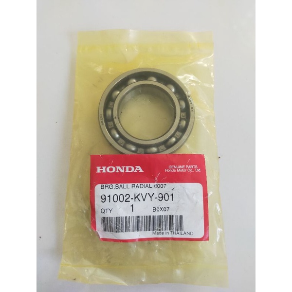 ลูกปืนเพลาข้อเหวี่ยงข้างซ้าย Scoopy-i/Zoomer-x ปี2012-2014 แท้ศูนย์  91002-KVY-901