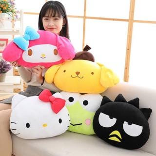 Pehl Sanrio หมอนเบาะรองนั่ง แบบนิ่ม ลายการ์ตูน Hello Kitty mymelody กันลื่น สําหรับตกแต่งบ้าน ออฟฟิศ รถยนต์