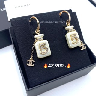 New chanel earrings ขวดน้ำหอม no.5 สวยมาก