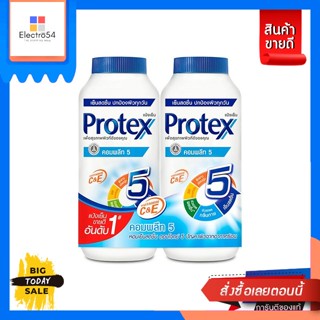 Protex(โพรเทคส์) Protex แป้งเย็นโพรเทคส์ 280 g (แพ็คคู่):เลือกสูตรได้ Protex Cooling Powder Protex 280 g (twin pack): se