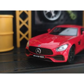 โมเดลรถ Benz AMG GTS Scale 1:36 โมเดลรถเหล็ก มีกล่อง