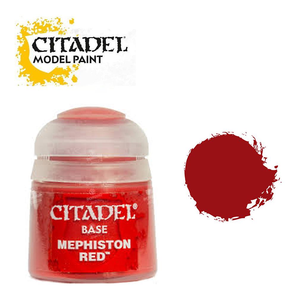 สีโมเดล Citadel: MEPHISTON RED (BASE)