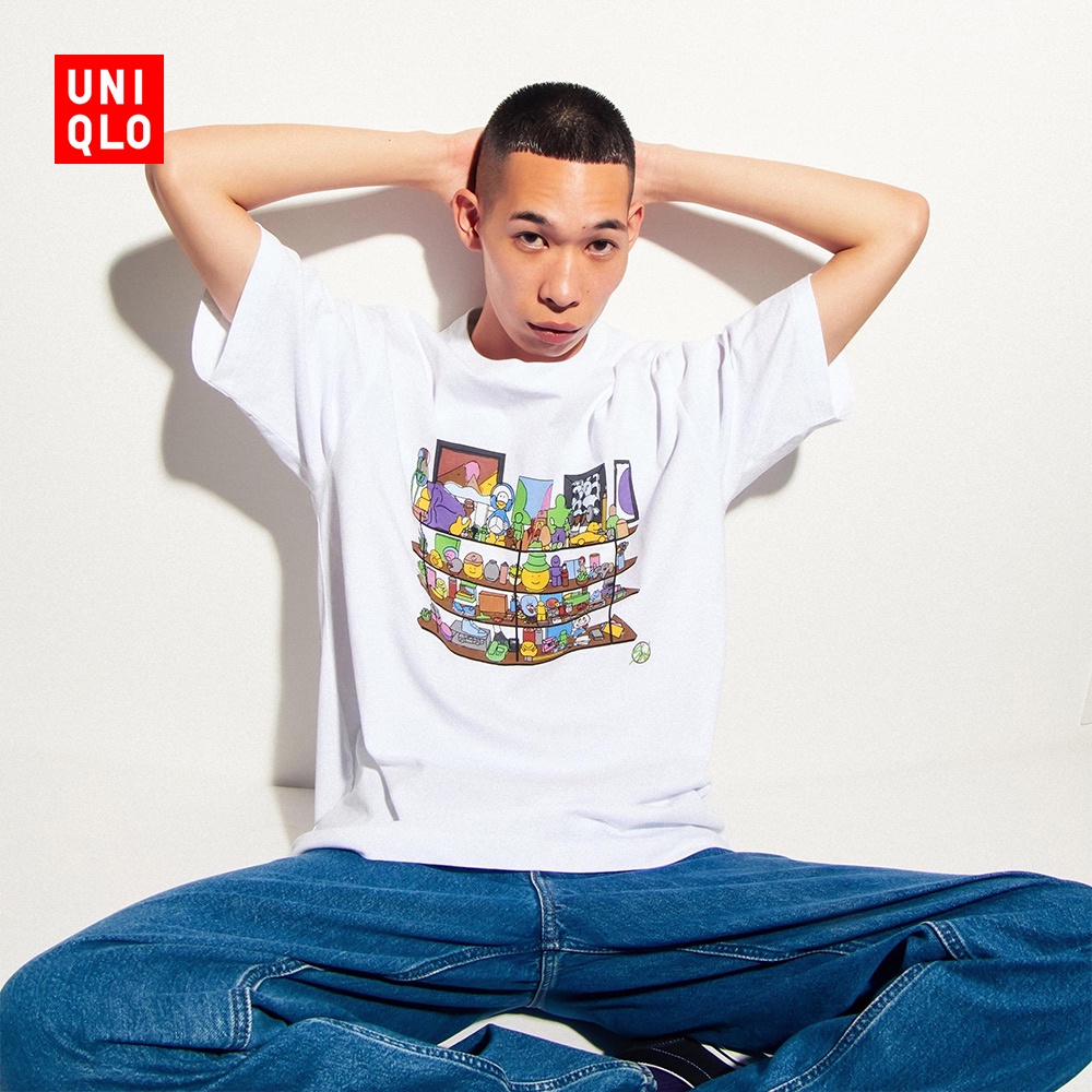 Uniqo Mens/Womens (UT) เสื้อยืดพิมพ์ลาย HYPEBEAST (แขนสั้น) 459200 Uniqo