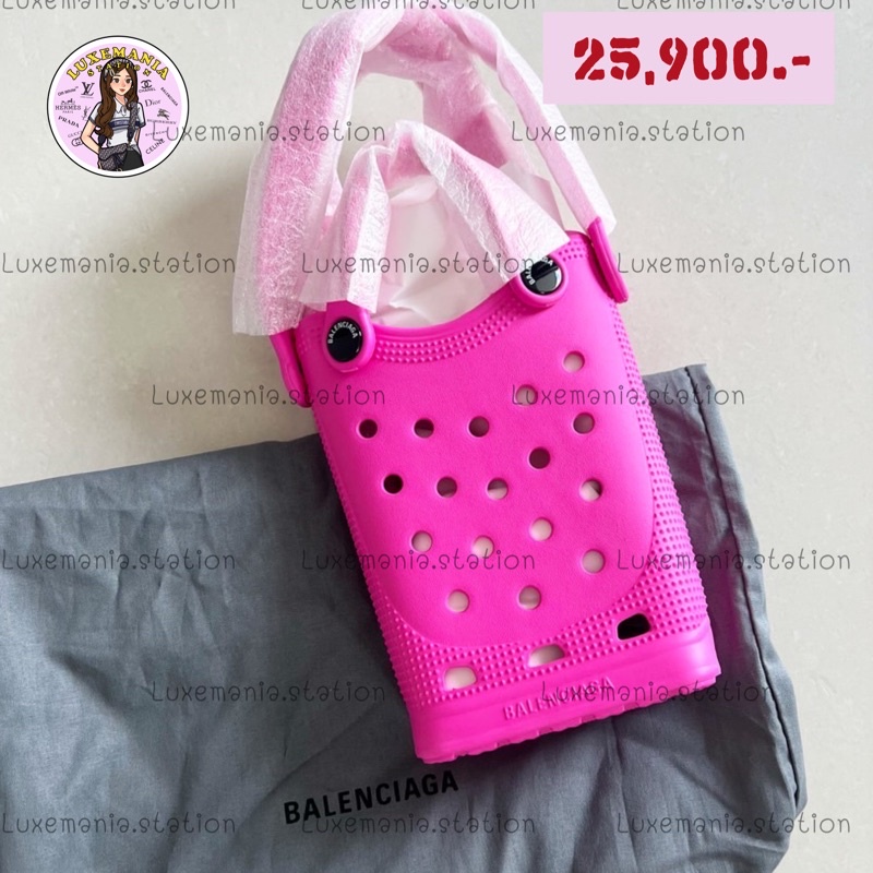 : New!! Balenciaga Croc Pink‼️ก่อนกดสั่งรบกวนทักมาเช็คสต๊อคก่อนนะคะ‼️