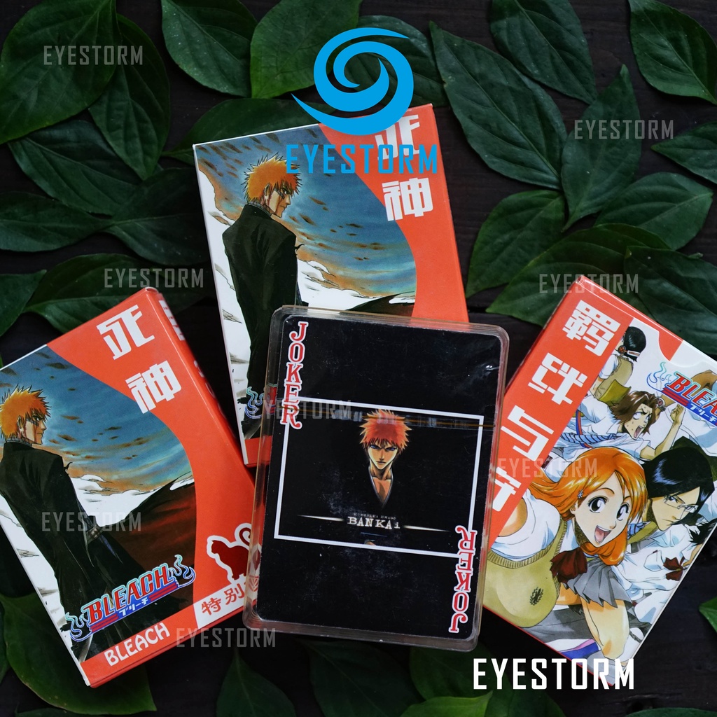 เด็คการ์ดอนิเมะ BLEACH - Messenger of Death มังงะ Poker - TB Poker - 54 ใบ