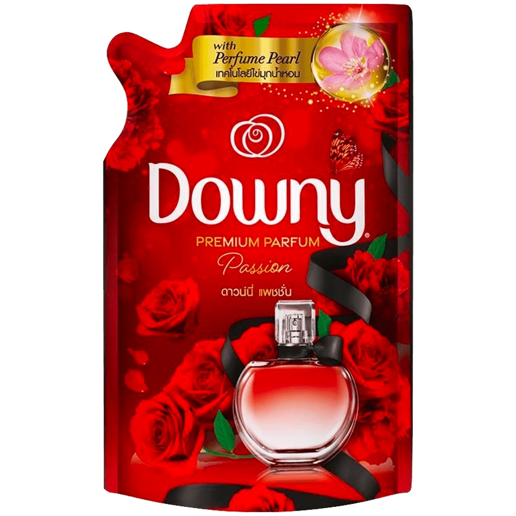 LeeMart น้ำยาปรับผ้านุ่ม ดาวน์นี่ Downy 470ML ปรับ ดาวนี่ รุ่น แพชชั่น สีแดง ขนาด 470 มล.