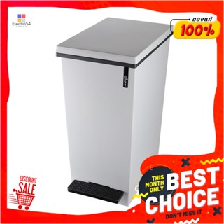 SQUARE ถังขยะเหยียบเหลี่ยม DKW HH-2610I ขนาด 20L สีเทาSQUARE DUSTBIN PEDAL DKW HH-2610I 20L GRAY