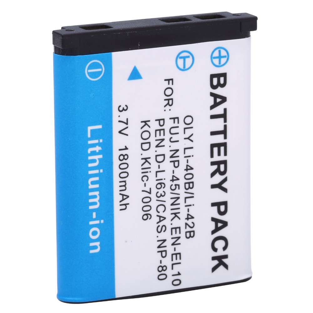 Probty Li-40b Li-42b Li40b Li42b Li-ion Batteries For Olympus U700 U710 ...