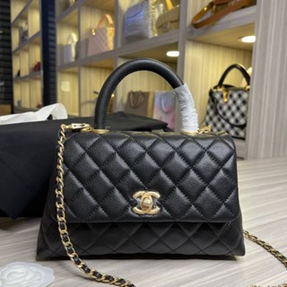 กระเป๋าสะพายข้าง Chanel coco  Grad original  Size 23CM หนังแท้/ box set /