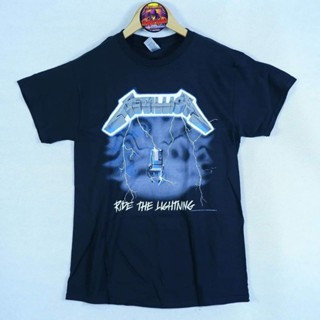 #เสื้อวง Metallica Ride the lightning