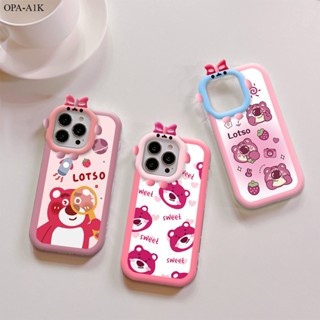 OPPO A1K A7 A5S A12 A9 A5 A53 A33 A31 A92 A52 A93 A94 2020 สำหรับ เคสออปโป้ Case Cartoon Cute Lotso Bear เคส เคสโทรศัพท์ เคสมือถือ Phone Case Full Back Cover Protective Shell Casing